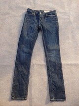 Allsaints Spitafields Denim Blue Jeans Mens 28X32 Straight Leg Slim VG++ - £15.44 GBP