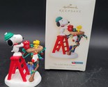 2007 Hallmark Peanuts Snoopy Woodstock Christmas Ornament To A Job Well ... - $19.79