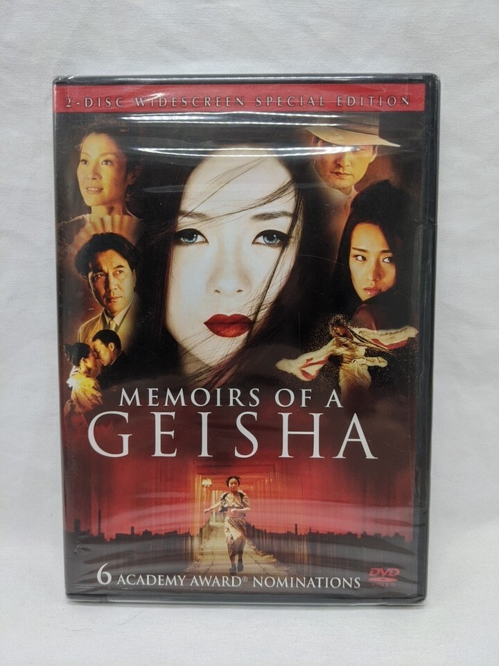 Memoirs Of A Geisha 2-Disc Widescreen Special Edition DVDs Sealed - $6.92
