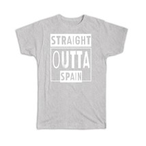 Straight Outta Spain : Gift T-Shirt Expat Country Spanish Travel Souvenir - £19.92 GBP+