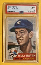 1953 Topps Baseball Billy Martin #86 PSA 3.5! NEW YORK YANKEES LEGEND! M... - £85.65 GBP