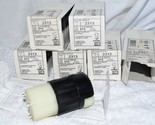 Lot 6 New Leviton 2313 Locking Connector 20A 125V 3-Pole 3-Wire Groundin... - $46.50