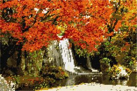 Pepita needlepoint kit: Waterfall Park, 12&quot; x 8&quot; - £65.29 GBP+