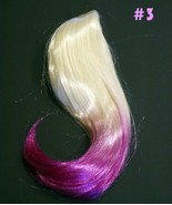 NEW Wig for American Girl Doll Bbeauty Isabelle Ombre Blonde to Purple - £23.35 GBP