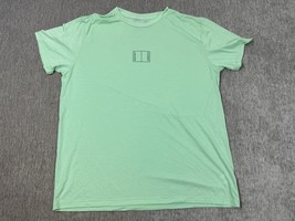 Short Court Shirt Mens XL Green Athletic Tennis Pickleball T-Shirt USA Tee - $544.79 MXN