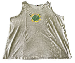 Vintage 90s Quiksilver Hawaii Sleeveless Brown Tank Top Shirt Made In USA Sz 2XL - £10.93 GBP