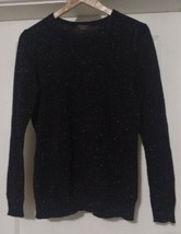 Charter Club Luxury Cashmere Sweater Women&#39;s M Black With White Flecks - £19.00 GBP