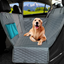 Premium Dog Rear Car Seat Cover+Free Seat Belt Strap - £27.74 GBP