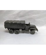 Miniature Military Cargo Jeep Vehicle With 2 Infantry Soldiers  - £24.73 GBP