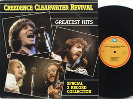 Creedence Clearwater Revival Greatest Hits OP-3514 Special Collection 3LP &#39;85 EX - £37.64 GBP