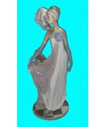 LLADRO Vtg 1985 Socialite of the 20&#39;s #5283 Porcelain Lady Figurine Flaw... - £146.09 GBP