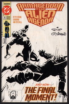 Dick Giordano SIGNED Armageddon Alien Agenda #4 Captain Atom / DC Comics - £15.57 GBP