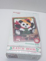 Wonder Art Christmas Bear Hook And Latch Craft Kit - £10.37 GBP