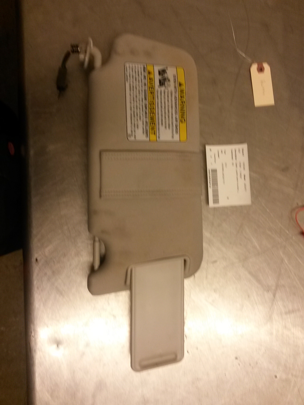 Driver Left Sun Visor For 10-14 Subaru Legacy  2.5 - $41.58
