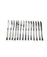 Custom Design CUD1 Lot of 14 Butter Knives Stainless - $25.34
