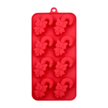Celebrate It Silicone Ice Cube Tray / Treat Mold Bakeware - Candy Canes ... - $12.99