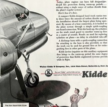 Kidde Sea Squatters Club 1940s Advertisement Extinguisher Lithograph Pla... - $31.50