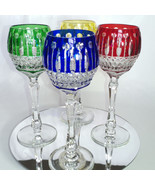 FABERGE XENIA IMPERIAL CASED CUT TO CLEAR CRYSTAL GOBLET SIGNED - $995.00