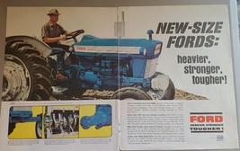 Ford New 4000 Tractor Advertisement 1965 - £14.62 GBP