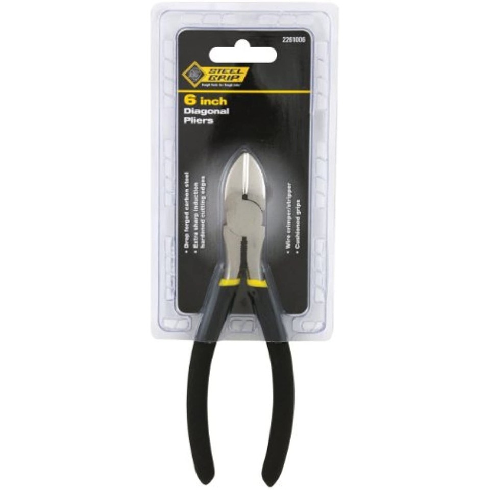 GENERAL TECH INT 2261006 &quot;Steelgrip&quot; Diagonal Plier 6&quot; - $20.04