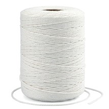 White String,2Mm White Cotton String,656Feet Cotton Bakers Twine String ... - $14.99