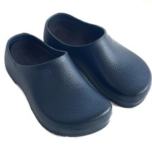 Birkenstock Super Birki 36 6 Navy Blue Womens Clog Slip On Shoes Slip Resistant  - £30.29 GBP