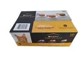 Purina Pro Plan Prime Plus Wet Cat Food Adult Cats Variety Pack 3 oz Cans 12pack - £22.19 GBP