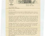 Hotel Statler Sheet of Stationery Detroit Michigan 1936 Chevrolet Advert... - £30.16 GBP
