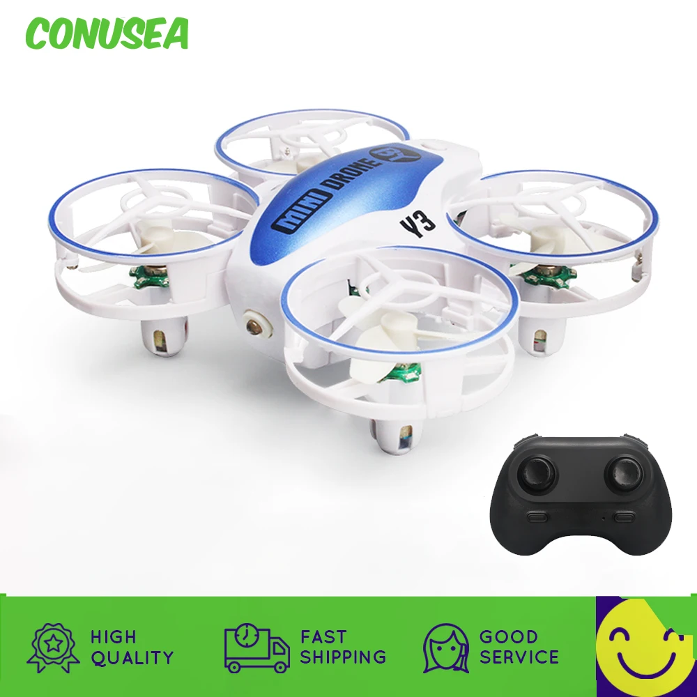 Play NEW Y3 RC Mini Drone Play&#39;s RC Toy Quadcopter UFO One Aon Takeoff and Landi - £52.99 GBP