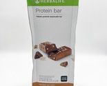 HERBALIFE Protein Bar Deluxe 14 Bars Chocolate Peanut Flavor Exp 7/24 - £31.45 GBP