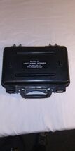 Small Hand Held Black Waterproof  Ruggid Dust Proof Hard Case  12"X7"X4" - $26.99
