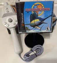 Sega Dreamcast Fishing Rod Controller  HKT-8700 with Sega Marine Fishing - $123.50