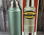 Vintage Aladdin Stanley A-944C Green Thermos w/ Box - Base Only  - £12.87 GBP