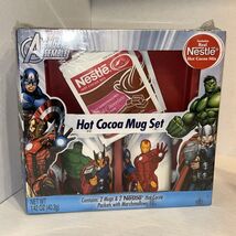 Marvel Comics THE AVENGERS HOT COCOA MUG SET Sealed Gift Set Christmas - $14.50