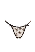L&#39;agent By Agent Provocateur Womens Floral Print Sheer Black Size S - £34.08 GBP