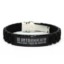 Motivational Christian Bracelet, Do onto others as you would have them do onto y - £19.74 GBP