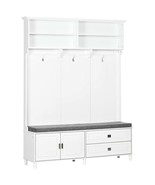 Hall Tree with Storage Bench - Entryway Organizer - $709.04 CAD