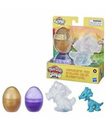 Play-Doh DINO CREW Slime Hydro Glitz Eggs Bones Triceratops Mold New - £7.81 GBP