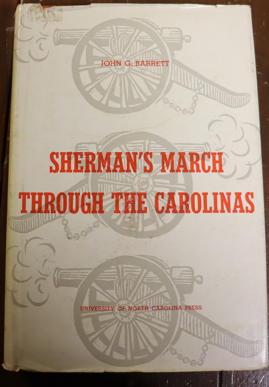 Primary image for Sherman's March Through the Carolinas by John G. Barrett UNC Press 1956