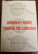 Sherman&#39;s March Through the Carolinas by John G. Barrett UNC Press 1956 - £30.81 GBP