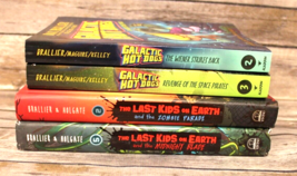 The Last Kids on Earth Books Lot of 4 Hardcover &amp; Paperback- Galactic Hot Dogs - £14.75 GBP