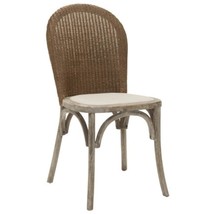 Safavieh Mercer Collection Sharon Finish Taupe Side Chairs, Antique Oak,... - £542.43 GBP