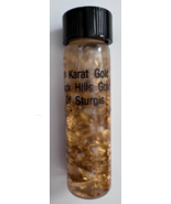 Vintage Black Hills 24 Karat Pure Gold in a 2.5 in Vial with Liquid Souv... - $19.79