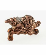 Japan Vergoldetes Foo Hund Single Sterlingsilber Manschettenknopf Atembe... - $381.81 CAD