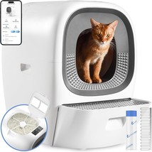 Self Cleaning Litter Box Auto Refill, Automatic Cat Litter Box For Multi... - £498.12 GBP