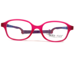 Miraflex Kinder Brille Rahmen Jerry C.140 Blau Lila Pink Quadratisch 42-... - $55.74