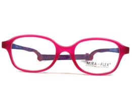 Miraflex Kinder Brille Rahmen Jerry C.140 Blau Lila Pink Quadratisch 42-... - £44.40 GBP