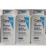 3 Cerave SA Body Wash for Rough Bumpy Skin Soothing Formula 10 oz Each  - $54.95