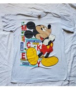 Vintage Walt Disney Mickey Love Minne Radcliffe Lingerie Long Sleep Shir... - $39.89 CAD