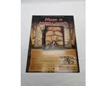 Lord Of The Rings Roleplaying Game Maps Of Middle-Earth Promotional Flyer - £54.52 GBP